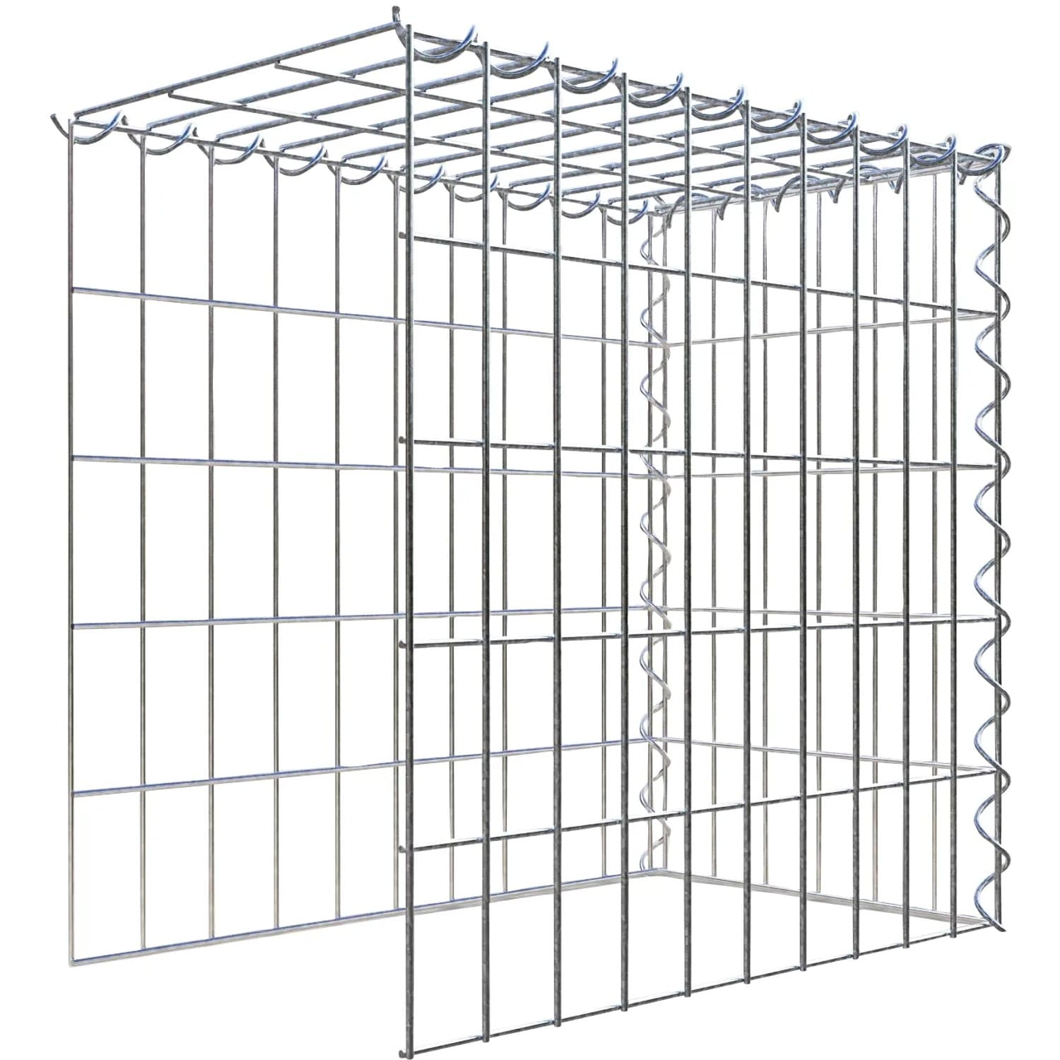 Gabiona Gabione-Anbaukorb Typ 4 50 x 50 x 30 cm Maschenw 5 x 10 cm