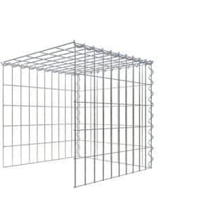 Gabiona Gabione-Anbaukorb Typ 4 50 x 50 x 50 cm Maschenw 5 x 10 cm