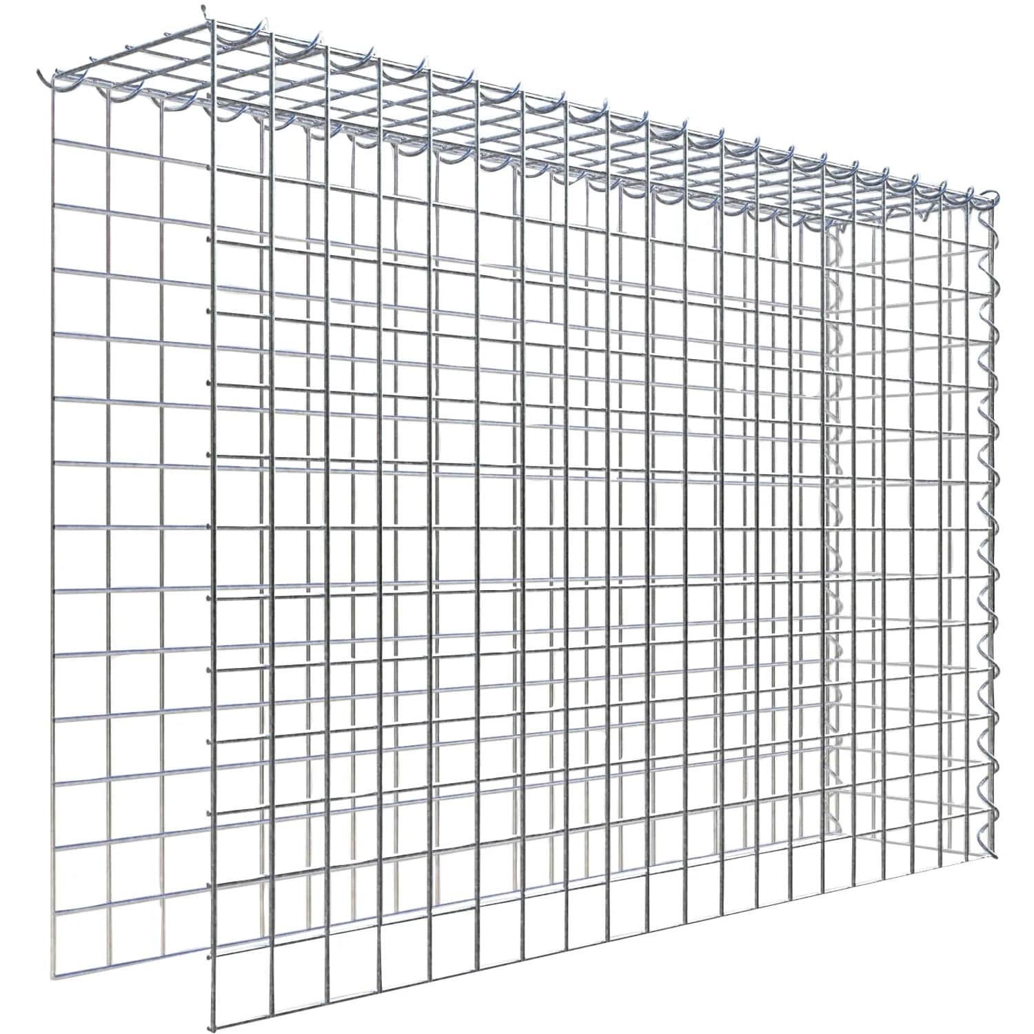 Gabiona Gabione-Anbaukorb Typ 4 70 x 100 x 20 cm Maschenw 5 x 5 cm
