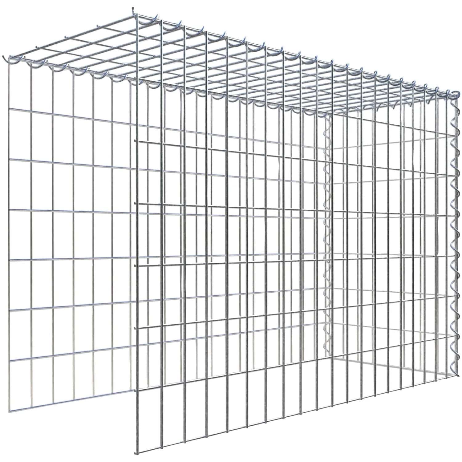 Gabiona Gabione-Anbaukorb Typ 4 70 x 100 x 40 cm Maschenw 5 x 10 cm