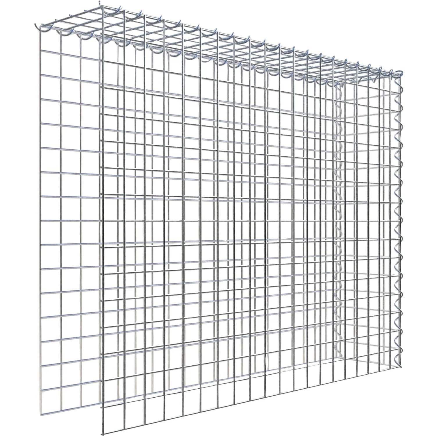 Gabiona Gabione-Anbaukorb Typ 4 80 x 100 x 20 cm Maschenw 5 x 5 cm