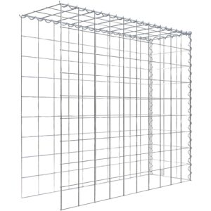 Gabiona Gabione-Anbaukorb Typ 4 90 x 100 x 30 cm Maschenw 10 x 10 cm