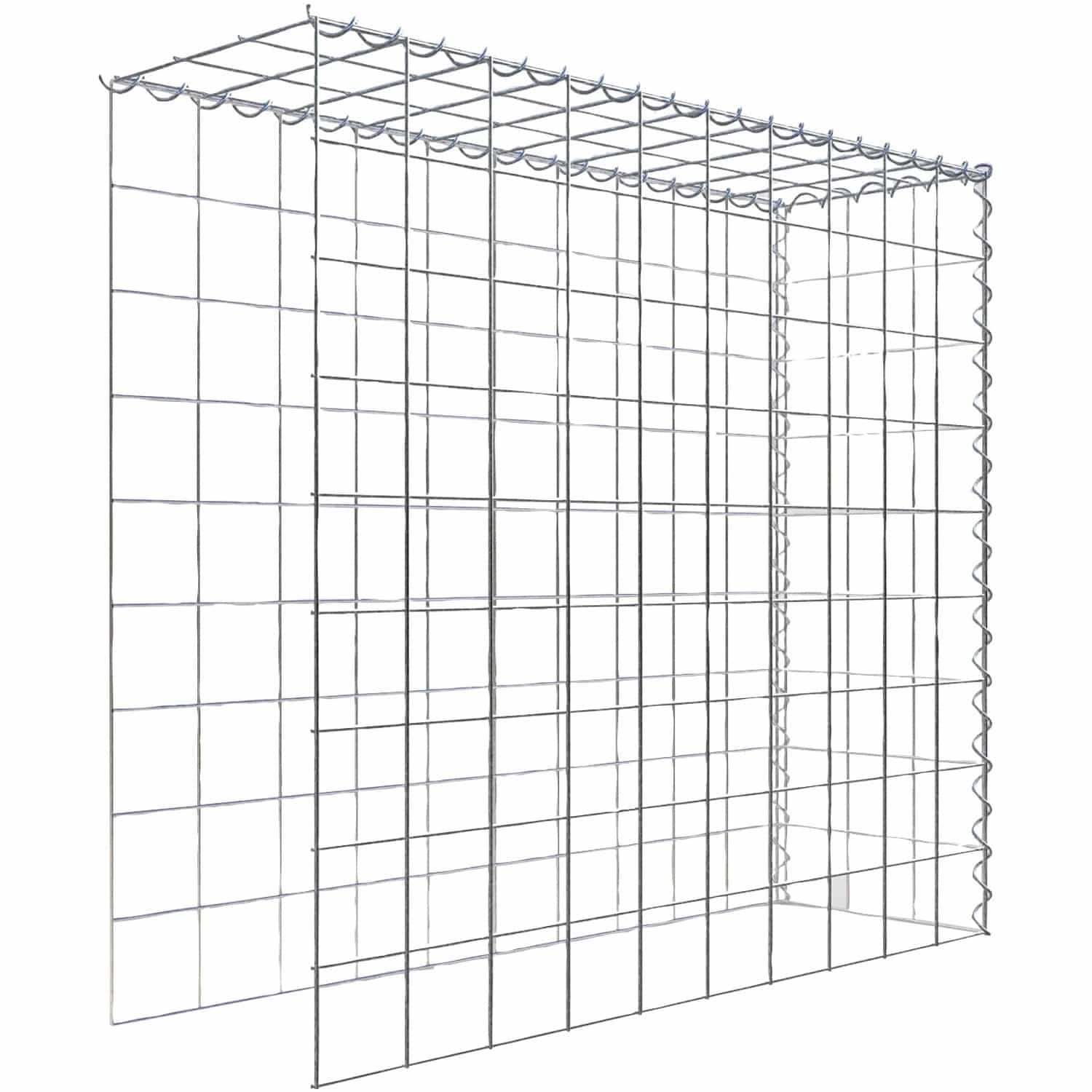 Gabiona Gabione-Anbaukorb Typ 4 90 x 100 x 30 cm Maschenw 10 x 10 cm