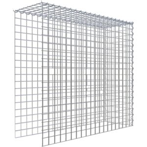 Gabiona Gabione-Anbaukorb Typ 4 90 x 100 x 30 cm Maschenw 5 x 5 cm