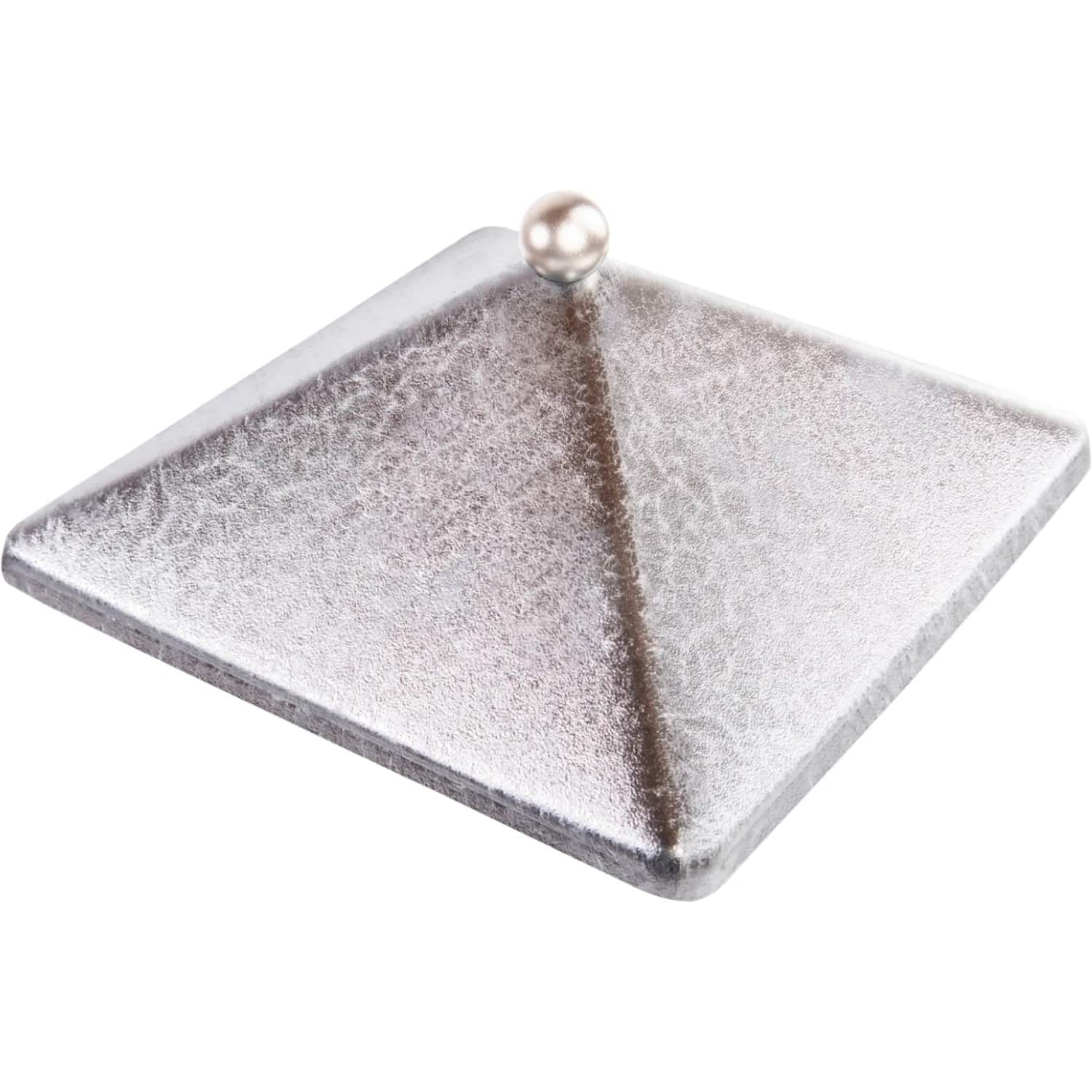 Gabiona Gabionen-Haube feuerverz Silbergrau eckig 10 x 32