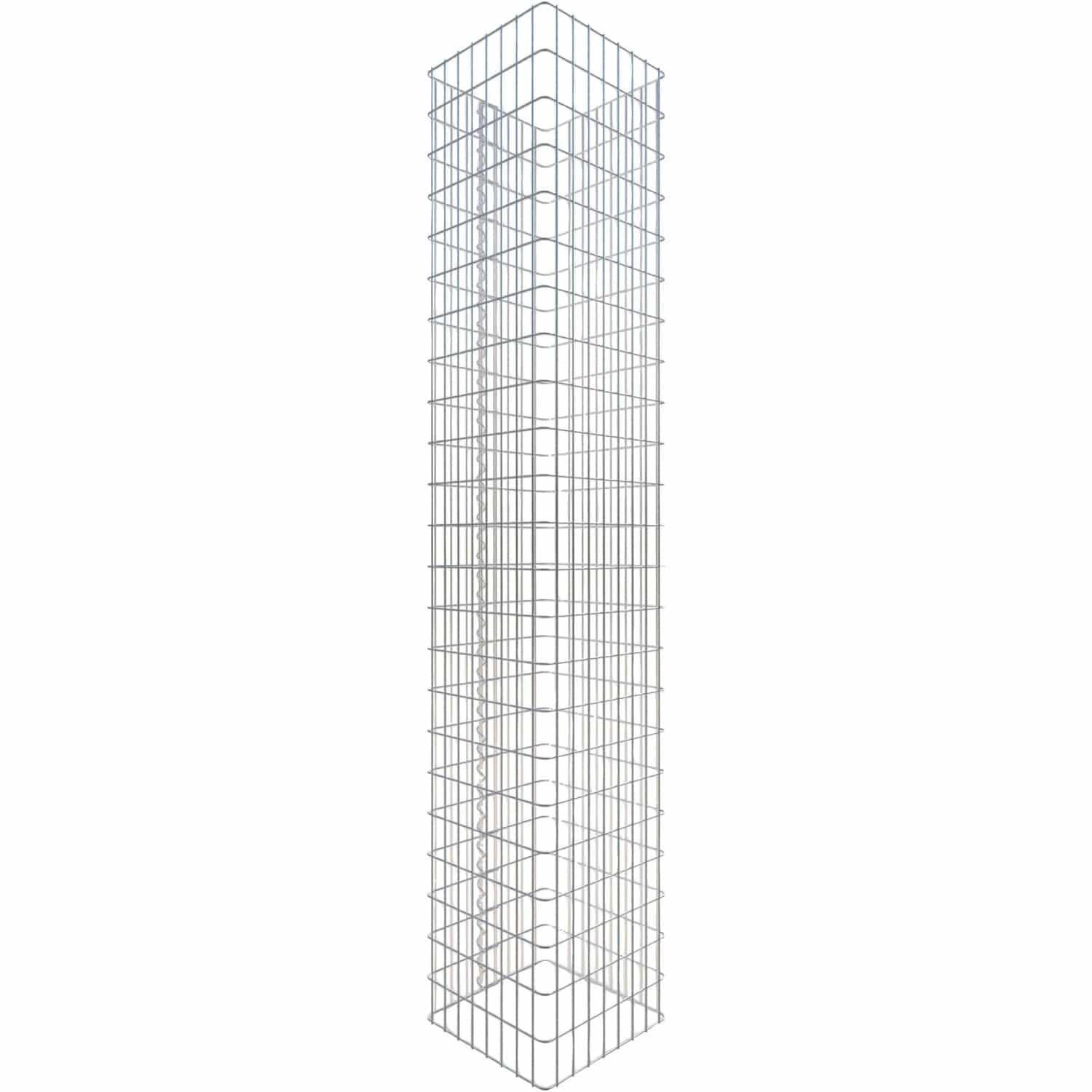 Gabiona Gabionen-Säule eckig 230 x 42 x 42 cm Maschenw 5 x 10 cm