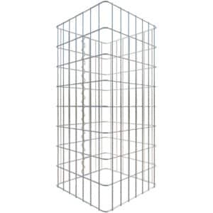 Gabiona Gabionen-Säule eckig 80 x 37 x 37 cm Maschenw 5 x 10 cm