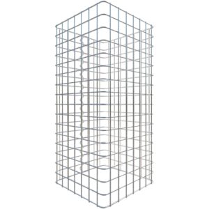 Gabiona Gabionen-Säule eckig 80 x 37 x 37 cm Maschenw 5 x 5 cm
