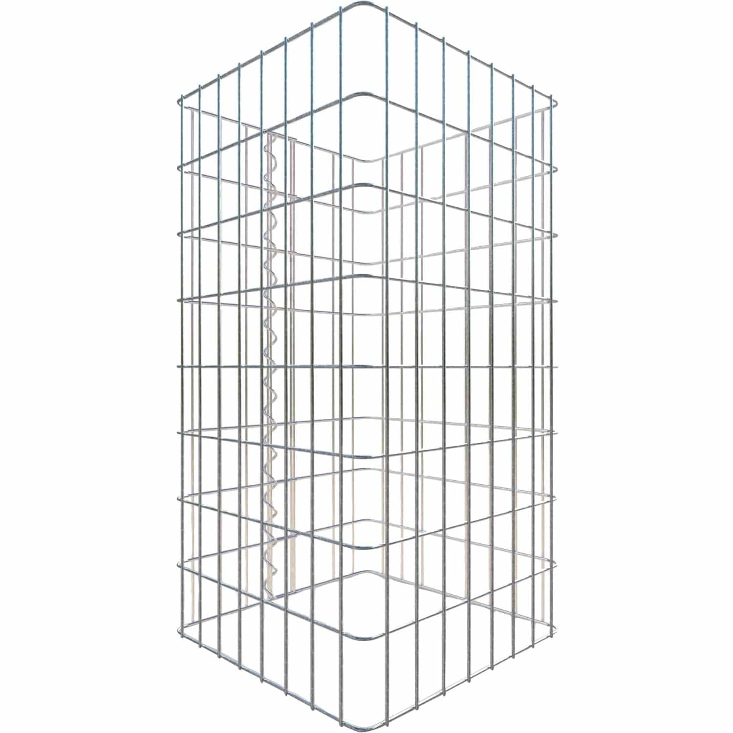 Gabiona Gabionen-Säule eckig 80 x 42 x 42 cm Maschenw 5 x 10 cm