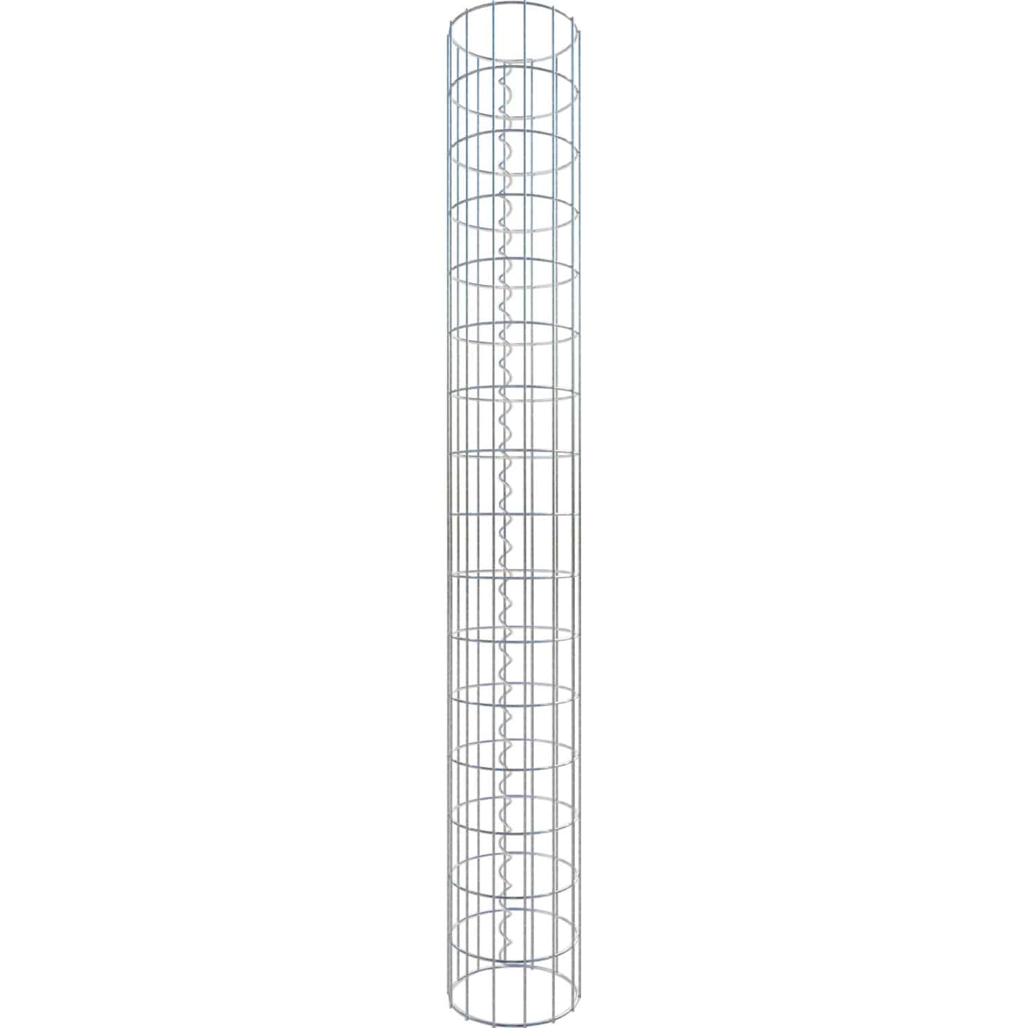 Gabiona Gabionen-Säule rund Ø 22 cm x Höhe 160 cm Maschenweite 5 cm x 10 cm