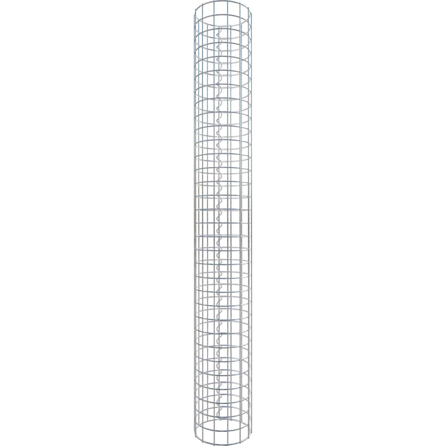 Gabiona Gabionen-Säule rund Ø 22 cm x Höhe 160 cm Maschenweite 5 cm x 5 cm