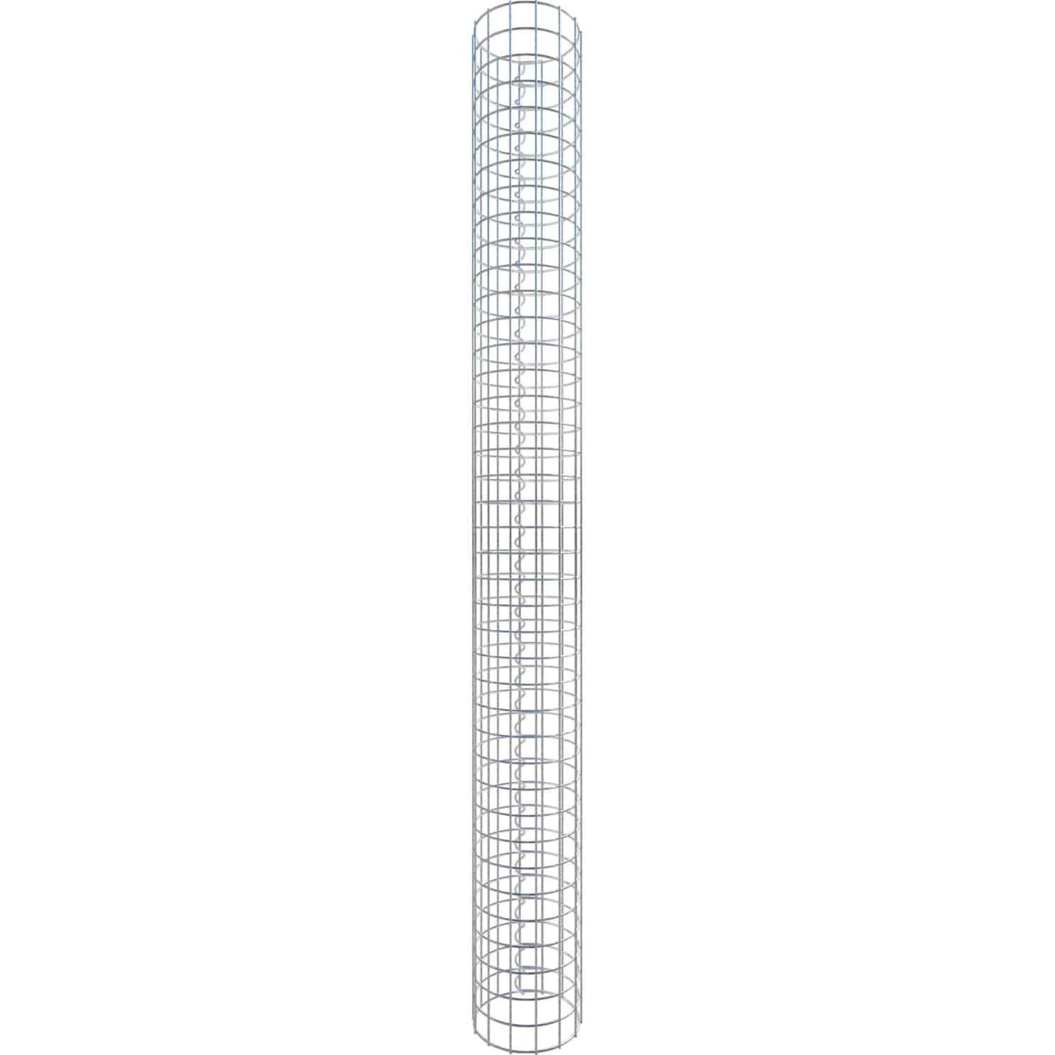 Gabiona Gabionen-Säule rund Ø 22 cm x Höhe 200 cm Maschenweite 5 cm x 5 cm