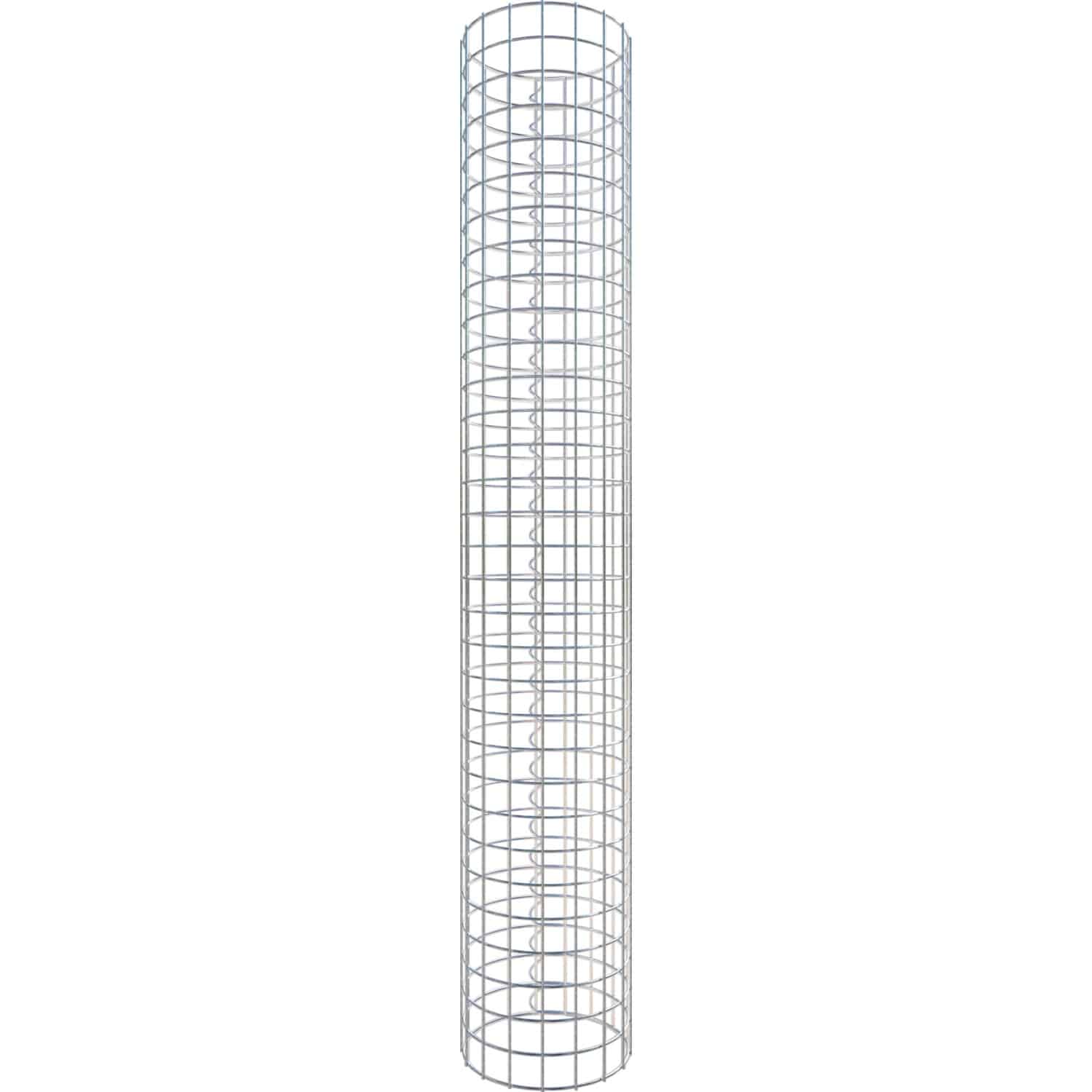 Gabiona Gabionen-Säule rund Ø 27 cm x Höhe 160 cm Maschenweite 5 cm x 5 cm