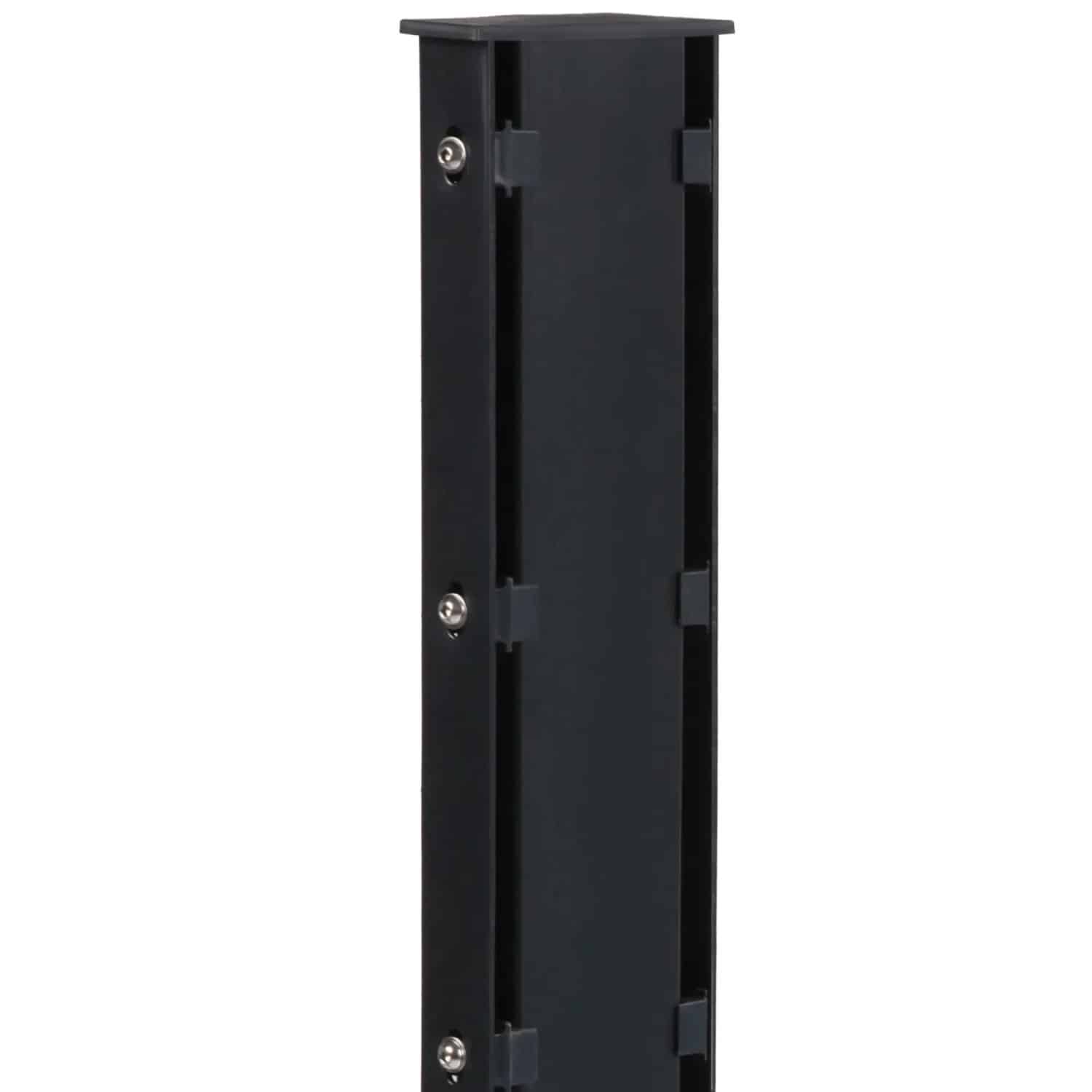 Gabionenpfosten 120 cm x 4 cm Anthrazit