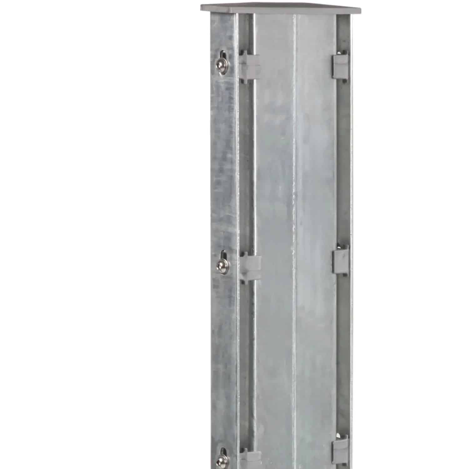 Gabionenpfosten 180 cm x 4 cm Verzinkt