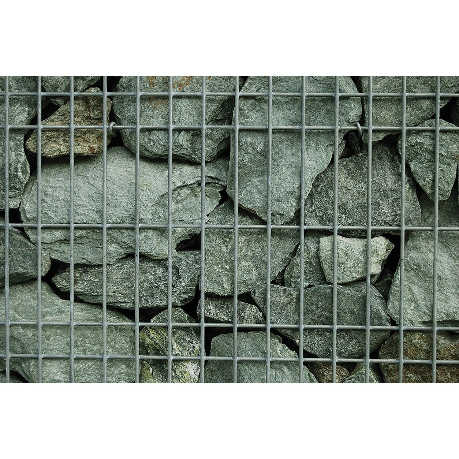 Scherf Fertig-Gabione Chloritbruch Schiefer-Grün 150 cm x 50 cm x 100 cm