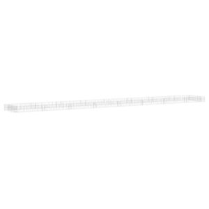 vidaXL Gabionen-Hochbeet Verzinkter Stahl 800x100x20 cm 151317