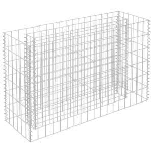 vidaXL Gabionen-Hochbeet Verzinkter Stahl 90x30x60 cm 145630