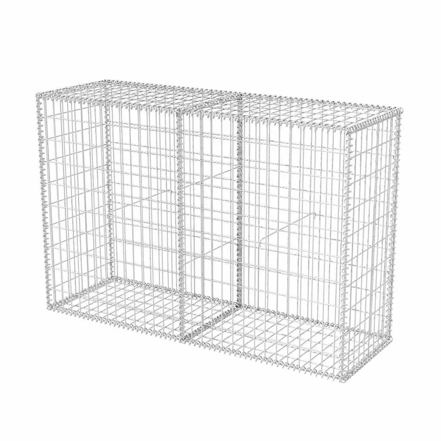 vidaXL Gabionenkorb Stahl 150x50x100 cm 142551