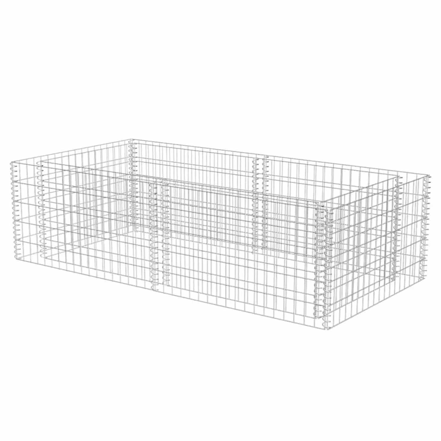 vidaXL Pflanzkübel Steinkorb 180x90x50 cm 141624